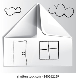 Vector Sample house for various options