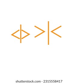 Vector sample symbol clip art or logo