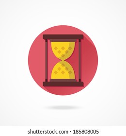 Vector Sand Hourglass Icon