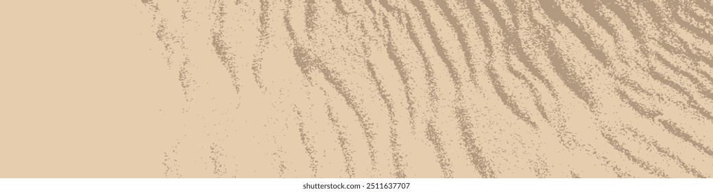 Vector sand texture. Sandy grains background for banner design, travel flyer, poster template. Color textured effect. Beach holiday backdrop. Monochrome pattern of seaside.