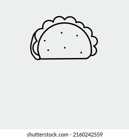 a vector of sandwiches with black lines