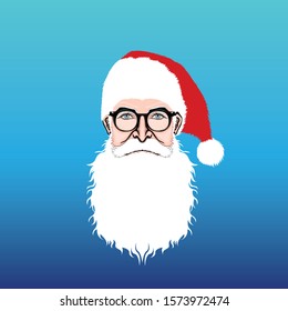 Vector Santa Claus in 2019