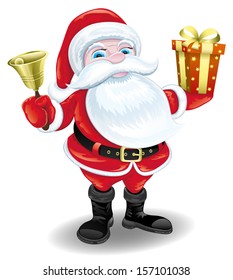 Vector. Santa Claus.