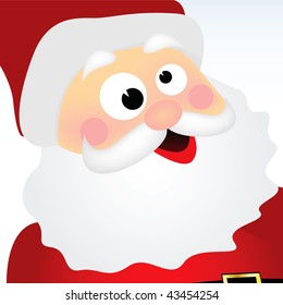 vector santa claus