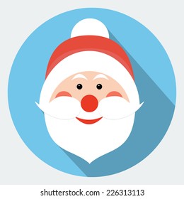 Vector Santa Claus icon 