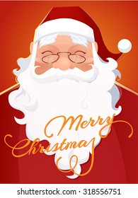 Vector Santa Claus Portrait