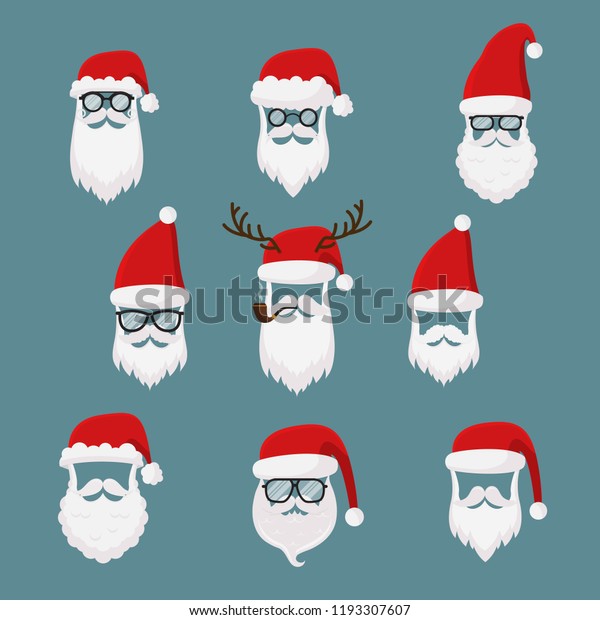 Vector Santa Claus Without Face Big Stock Vector (Royalty Free) 1193307607