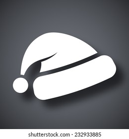 Vector Santa's hat icon