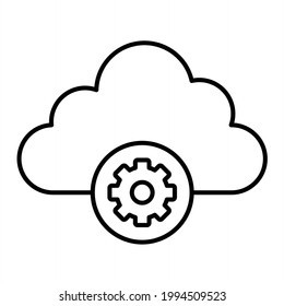 Vector SAS Outline Icon Design
