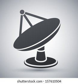 Vector Satellite Dish Icon