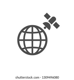 Vector satellite Icon