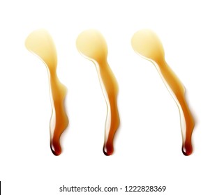 Vector sauce or caramel drops.