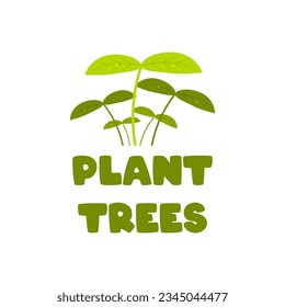 Vector save environment, renewable energy and green earth for environmental campaign.