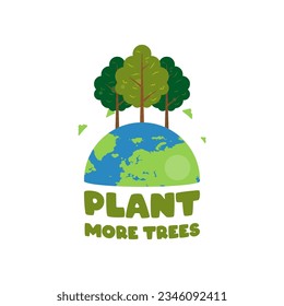 Vector save environment, renewable energy and green earth for environmental campaign.