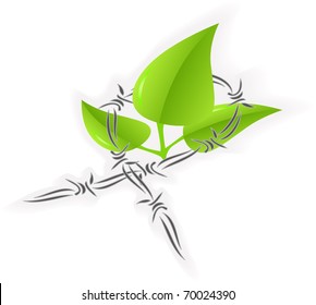 Vector save nature illustration