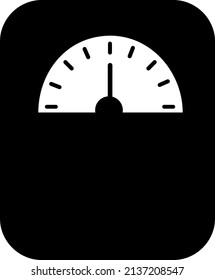 icono de escala vectorial. diseño de signo en fondo blanco..eps
