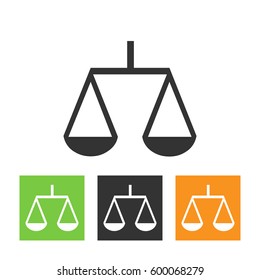 Vector scales Icon