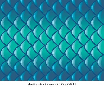 Fondo azul de la piel de las escamas del Vector