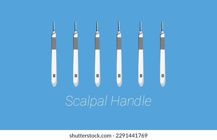 Vector Scalpel Handle: Essential Equipment for Medical Professionals