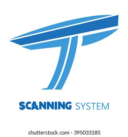 Vector of scanner symbol or icon