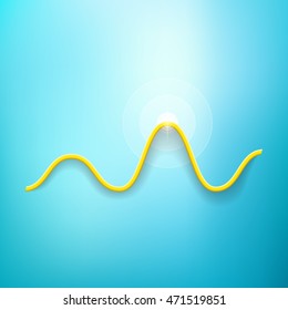 Vector schedule of growth graph background template