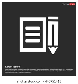 Vector Schedule Icon