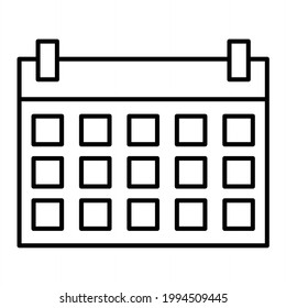 Diseño de iconos de esquema de programación de vectores
