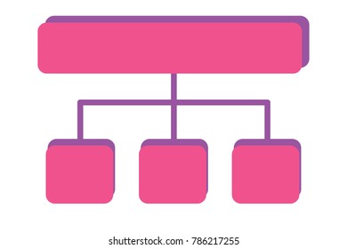 Vector scheme icon,  isolated on white. Infographics design element. Modern vector abstract step lable infographic elements. Useful for workflow layout, diagram, number of options, web design. EPS 10