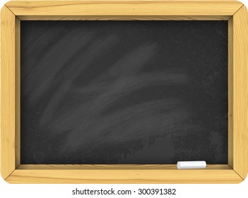 Vector School Chalk Board Chalk Chalk Stock Vector (Royalty Free ...