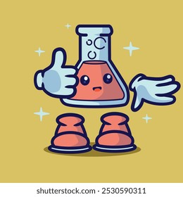 Ilustración de personaje de doodle de equipo escolar de Vector