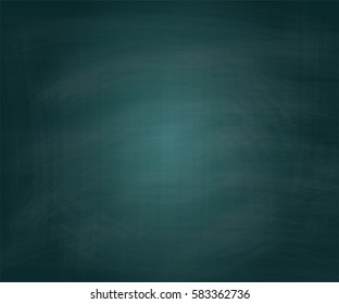 Vector School Green Chalkboard Textured Background
