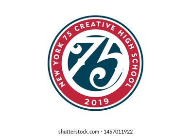 Vector School Logo Design, For College Universityand High School Logo, Modern , emblem Logo / Logotype, Vintage and Professional Logo