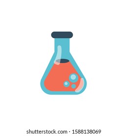 Vector Science Lab Flask Chemical Laboratory Stock Vector (Royalty Free ...
