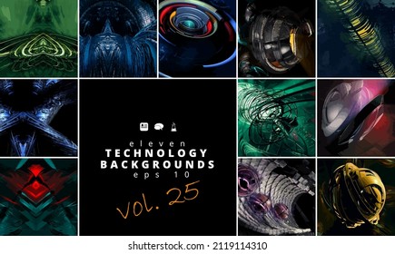Vector of science technology concept. Background ready for website banner or presentation