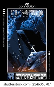 Vector of science technology concept. Background ready for website banner or presentation