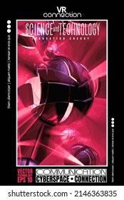 Vector of science technology concept. Background ready for website banner or presentation