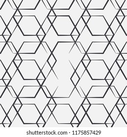 Vector science, technology and medical concept with connect hexagons.