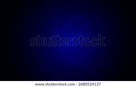 vector sci-fi futuristic pattern, innovation future technology background	
