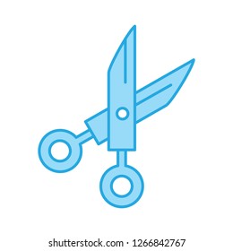 Vector scissor icon
