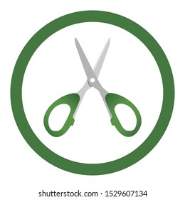 vector scissor icon design - tool