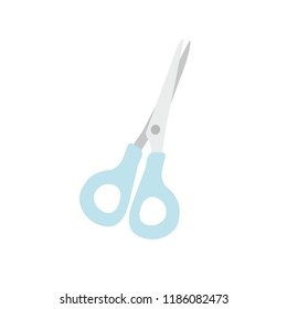 	
vector scissor illustration isolated - vector scissors, hair cut sign, barber salon