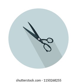 Vector Scissors - Cut Icon Isolated. 