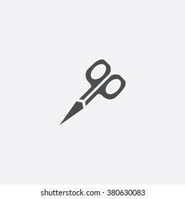 Vector scissors Icon