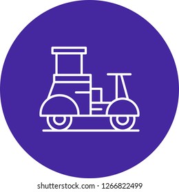 Vector scooter icon
