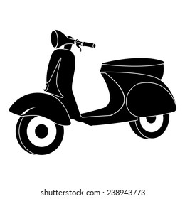 Vector scooter icon