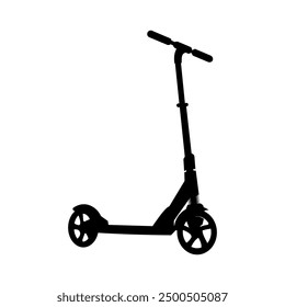 Vector scooter icon design on white background