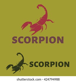 Vector Scorpion logo.