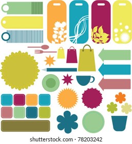 vector scrapbook elements