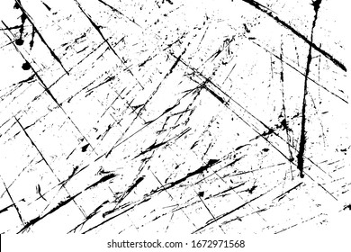 Vector scratched grunge orban texture abstract background.