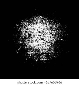 Vector scratched texture. Grunge paper background. Black and white texture